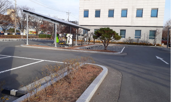 한국에너지공단 본사 노상주차장